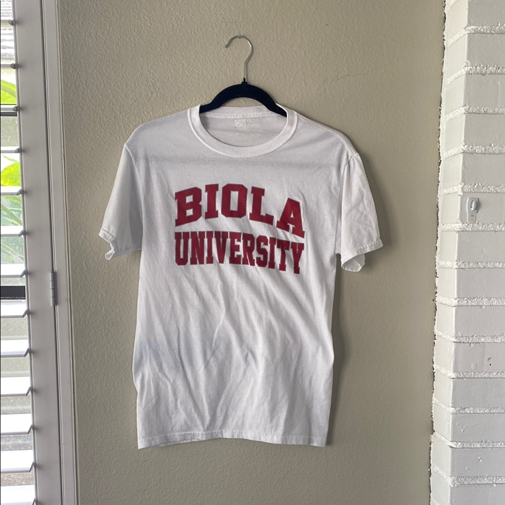 Biola University White T-Shirt